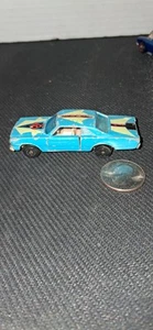 Ford Galaxie 500 XL #1075 vintage Yatming 66 azul diseño raro - Imagen 1 de 9