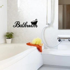 Decorazione da parete bagno metallo decorazione da parete per casa camera da letto hotel arredamento - Foto 1 di 8