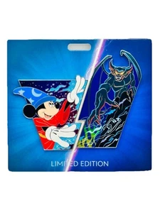Disney Pin WDI MOG D23 2024 Sorcerer Mickey Chernabog LE 400 Heroes Villains - Picture 1 of 2