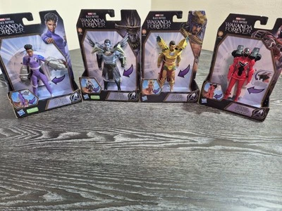 Marvel Wakanda Forever Action Figure Lot (4) Shuri Namor Ironheart Attuma NIB - Image 1 of 4