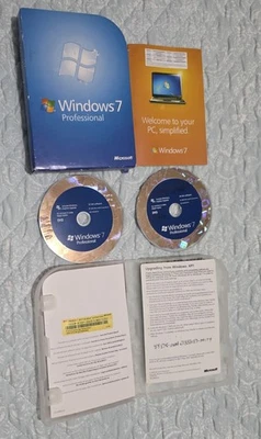 Microsoft Windows 7 Professional 32/64 bits versión completa para Windows Foto 1 de 4