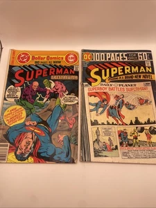 Superman Comic Lot Of 2: Superman Spectacular, Superman 284 Free Shipping Lot 15 - Picture 1 of 24