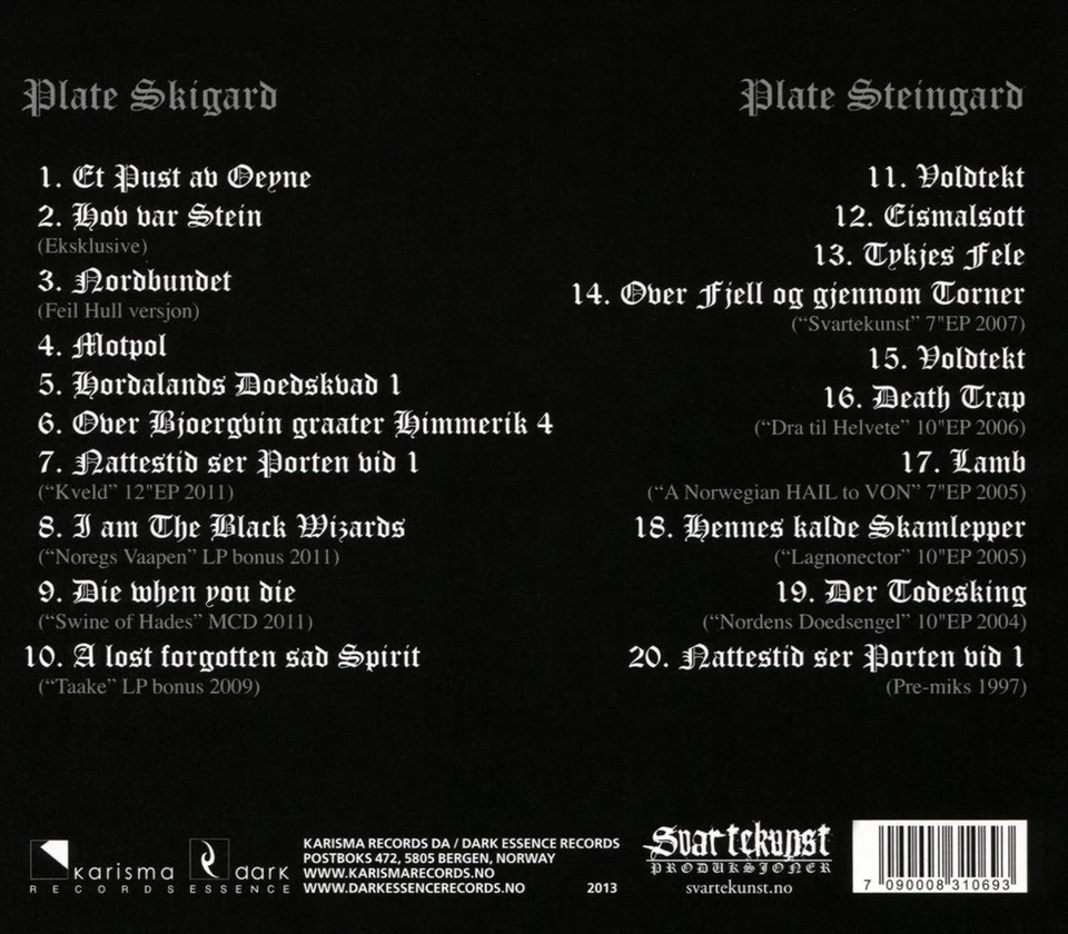 TAAKE - GRAVKAMRE KRONER OG TRONER NEW CD Foto 1 de 1