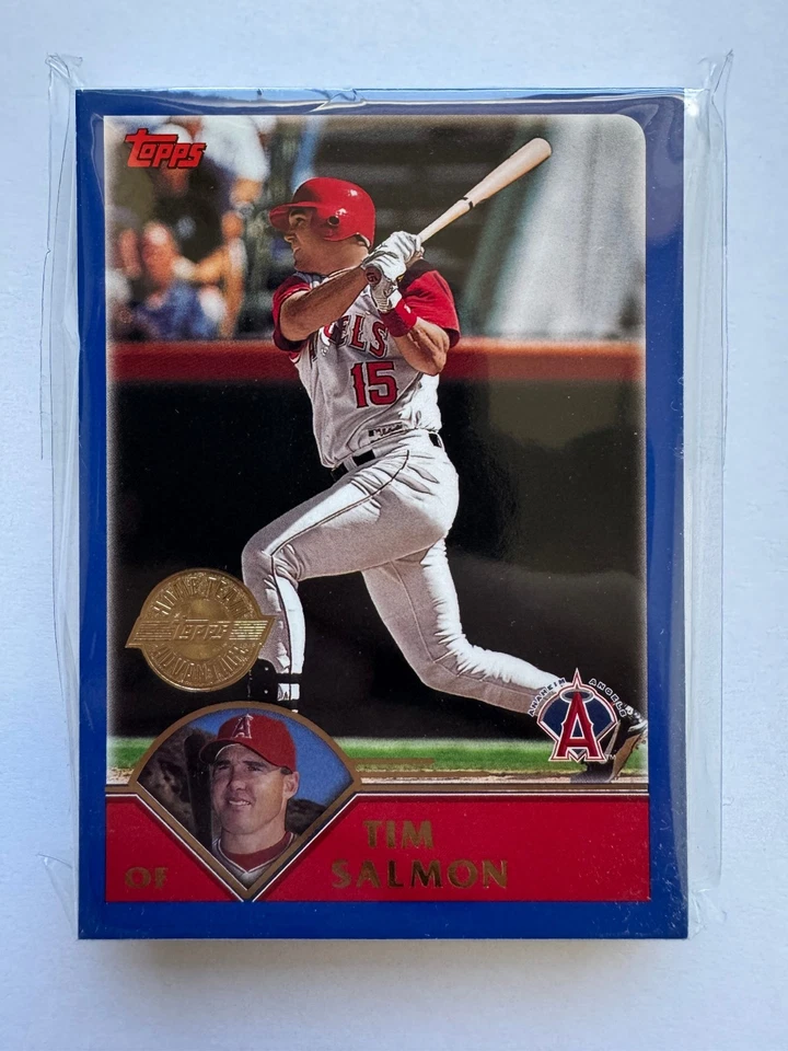 2003 Topps Anaheim Angels Home Team Advantage Parallel Team Set (34 cartas) Foto 1 de 1