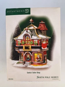 Dept 56 North Pole Series Santa's Tailor Shop - #56793 - Brandneu - Bild 1 von 4