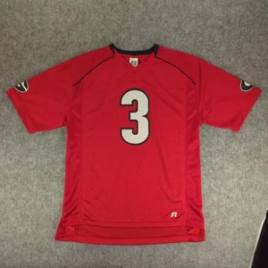 Georgia Bulldogs Fußball Trikot Herren Medium rot NCAA Russell Athletic Nummer 3 - Bild 1 von 7