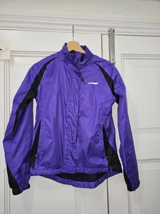 Muddyfox Ladies Cycling Jacket size 8. Excellent. purple black muddy fox - Picture 1 of 9