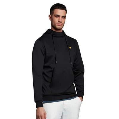 Lyle & Scott Sweat À Capuche De Golf Pour Hommes - Noir Jais - M - Photo 1/4