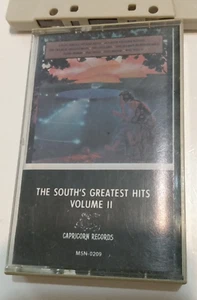 The South's Greatest Hits Volume II Cassette 1978 Capricorn Records - Picture 1 of 8