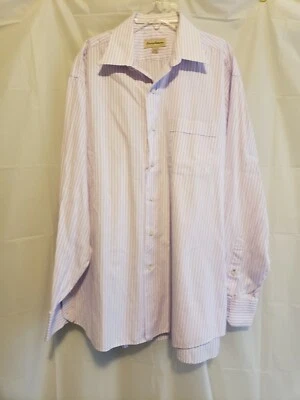 Camisa Tommy Bahama Para Hombre Cuello Rayas Abotonada Talla 16 1/2 34/35 Foto 1 de 4