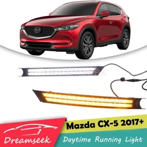 Luz de marcha diurna LED para Mazda CX-5 CX5 2017 2018 2019 2020 2021 DRL OE estilo intermitente - Imagen 1 de 9