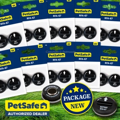 PetSafe RFA-67D-11 for Wireless Fence Dog Collar PIF-275, PUL-275 - 20 Batteries