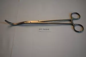 29-308 1 STCK. MAYO GEFÄSSKLEMME 9,25 ZOLL DOPPELT GEBOGENE BACKEN GEZAHNT - Bild 1 von 1