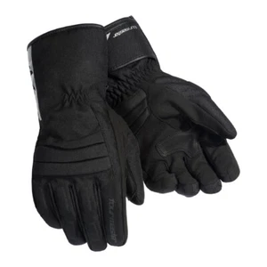 Tourmaster Mid-Tex Black Touring Motorcycle Riding Gloves Men's Sizes XS, SM, 2X - Picture 1 of 1