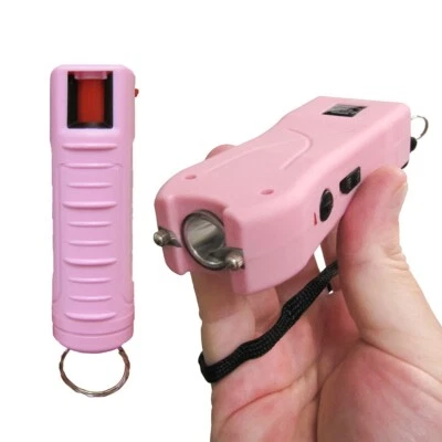 STREETWISE POLICE MAGNUM Streetwise LifeGuard STUN GUN & Police Magnum PEPPER SPRAY Bundle Defense - PINK