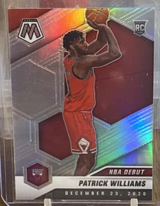 2021 Mosaic Basketball NBA Debut Silver Prizm Patrick Williams #267 MISPRINT - Picture 1 of 3