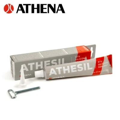 ATHESIL ATHENA MASTICE PASTA SIGILLANTE GRIGIA GUARNIZIONI MOTORE CARTER 80 ml - Immagine 1 di 4