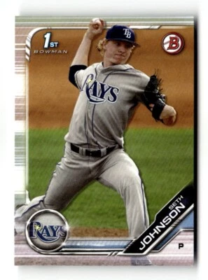 2019 Bowman Draft - #BD-90 Seth Johnson  - Image 1 of 2