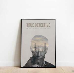 True Detective Poster Wall Art Print, Season 1 TV Show Memorabilia Artwork