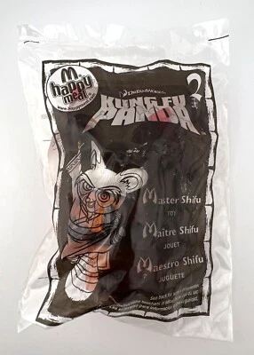 McDonald's Happy Meal игрушка 2008 - кунг-фу панда мастер Shifu #2 - новый/запечатанный - Изображение 1 из 2