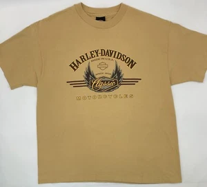 Vintage 1995 Harley Davidson Classic Motorcycles Mesa Arizona USA Made 90s Sz XL - Picture 1 of 12
