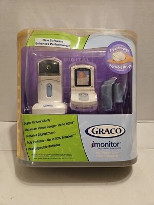 Graco Imonitor цифровой цвет видео детский монитор LIPM0003A - новый - Изображение 1 из 4
