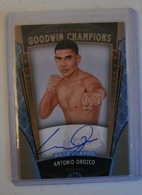 2015 Goodwin Champions Antonio Orozco autograph - Image 1 of 1