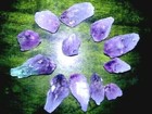 1 Natural Amethyst Quartz Crystal Points 2-3Cm Reiki Chakra Cleansed Healing Gem