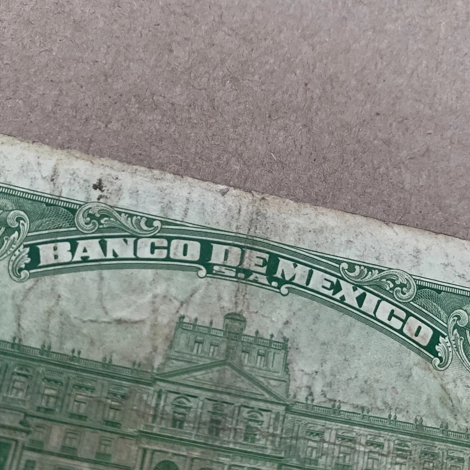 🇲🇽 Billete de 500 pesos de México 1978 en estado bastante bueno moneda mexicana American BC Foto 1 de 4