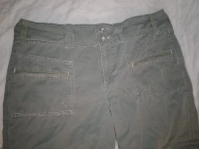 Pantalones Cortos Gloria Vanderbilt Carga Capris Mujer Talla 10 Foto 1 de 4