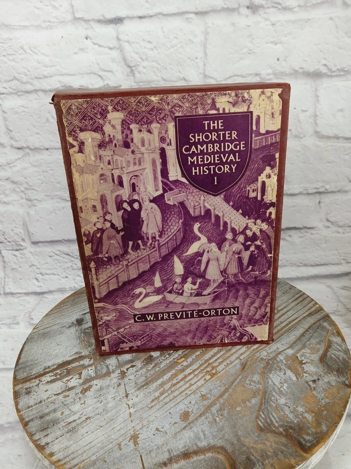 The Shorter Кембридж Средневековая История C.W. Бокс-сет Previte-Orton 1960 2 тома HC - Изображение 1 из 4