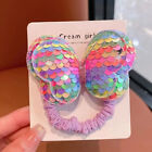 Sweet Cute Sequin Hair Rope Children Butterfly Scrunchies High Ponytail Hair Tie