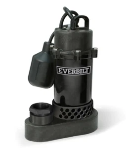 Interruptor de amarre de bomba de sumidero sumergible de aluminio Everbilt de 1/2 HP - Imagen 1 de 11