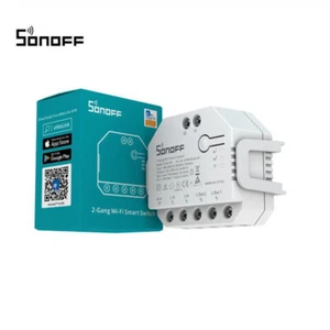 SONOFF DUAL R3 Dual Relay Module Wifi DIY MINI Switch two Way Power Metering  - Picture 1 of 10