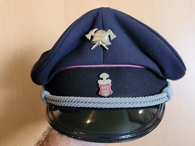 FEUERWEHR HAMBURG MÜTZE SCHIRMMÜTZE 1975 GRÖSSE 55 1/2 - Bild 1 von 4