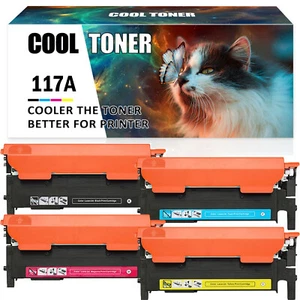 Toner für HP 117A W2070A Color Laser 150a 150nw MFP 179fwg 178nwg 179fnw 178nw - Afbeelding 1 van 14