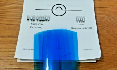 McIntosh MC352 TITANIO Medidor Lámpara LED Bombilla Filtro Actualización LED Kit Foto 1 de 4