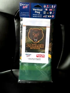 Baylor Bears 27" x 37" Vertical Hanging Wall Flag Logo  NCAA - Picture 1 of 2
