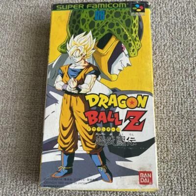 Bandai 1993 Dragon Ball Z Super Butouden Nintendo Super Famicom SNES Used Japan  - Image 1 of 4