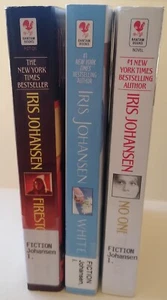 LOT of 3 Summer Reads PB Books NYT Bestselling Author Iris Johansen Ex-Library - Picture 1 of 6