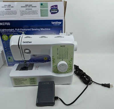 Máquina de coser Brother SM2700 ligera con todas las funciones 27 puntadas integradas Foto 1 de 4