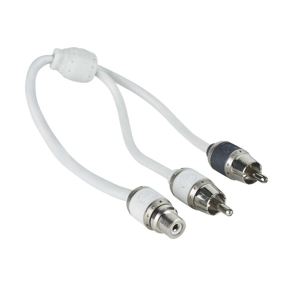 T-Spec V10RY1 v10 Series Marine Grade 2-Channel Audio RCA Cable 1F-2M - Image 1 of 2