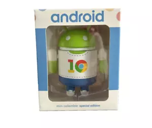 Android Mini Collectible Special Edition Chrome Birthday 10 years New In Box - Picture 1 of 7