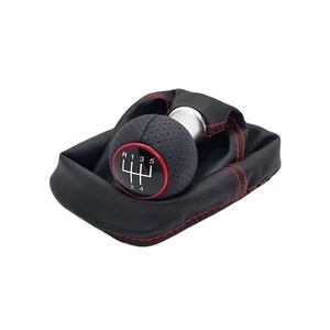 Schaltknauf Schaltsack Rot GTI Optik für VW Golf 2 3 4 Polo Passat Bora Jetta - Bild 1 von 5