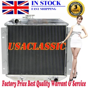 3Rows Core Aluminum Racing Radiator For Ford Escort Auto / Manual 1971-1980 - Picture 1 of 12