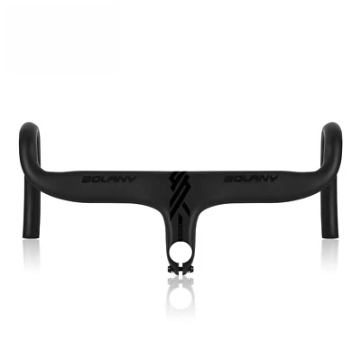 -7° 28.6mm Stem Integrated Road Bicycle Alloy Drop Bar 420mm Width Handlebar - Image 1 of 4