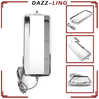 Зеркало заднего вида главная дверь с подогревом нержавеющая левая или правая сторона для Peterbilt 389 - Изображение 1 из 4