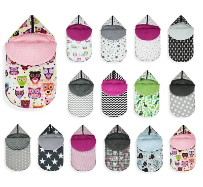 Universal Car Seat Footmuff / Cosy Toes Maxi Cosi Pebble Cabrio Fix Baby Newborn