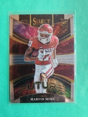 2023 Panini Select Draft Picks - Future #FUT-20 Marvin Mims (RC) - Image 1 of 2