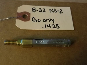 GTD 8-32 NS-2 Taperlock Thread Plug Gage GO only .1425 1E-2230-Y8 - Picture 1 of 1